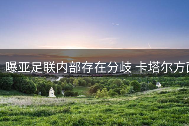 曝亚足联内部存在分歧 卡塔尔方面仍然支持因凡蒂诺